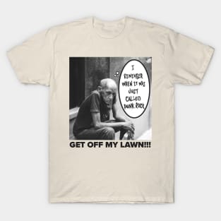 Punk Rock Get Off My Lawn T-Shirt